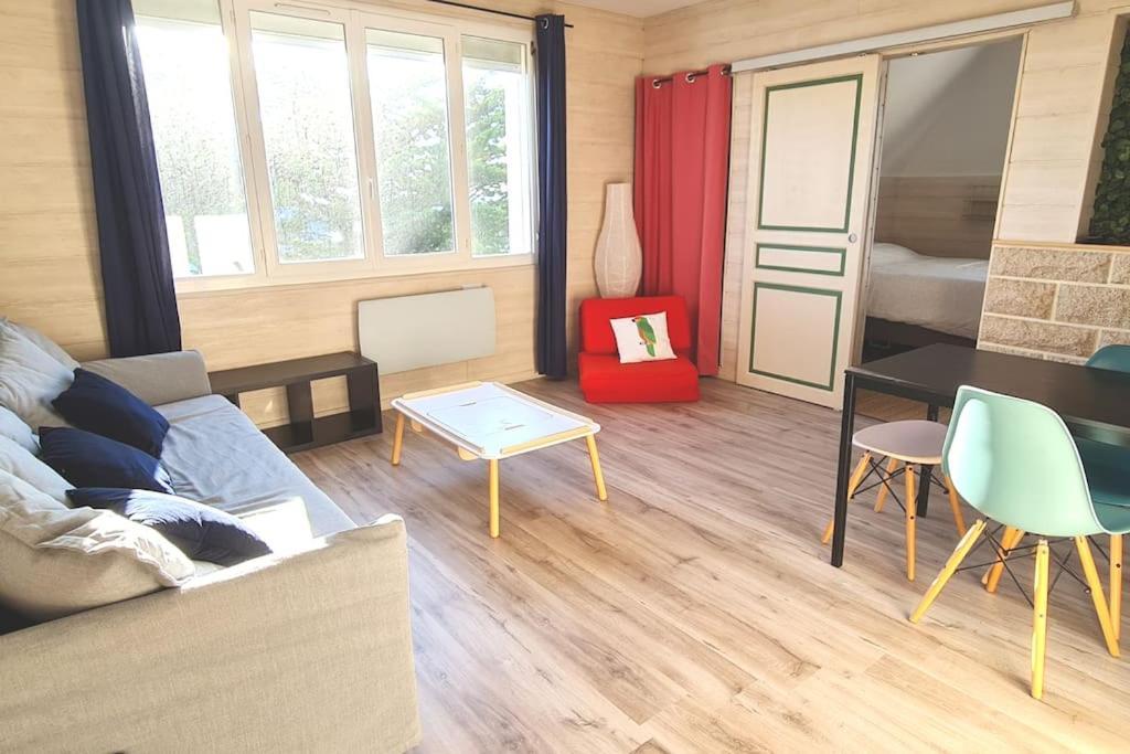 콩카르노 Le Perchoir, Belle Vue Mer 아파트 외부 사진