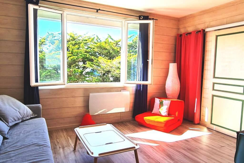 콩카르노 Le Perchoir, Belle Vue Mer 아파트 외부 사진